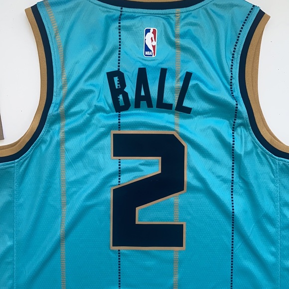 Charlotte Hornets LaMelo Ball #2 “Buzz City” Swingman Jersey - Picture 10 of 13